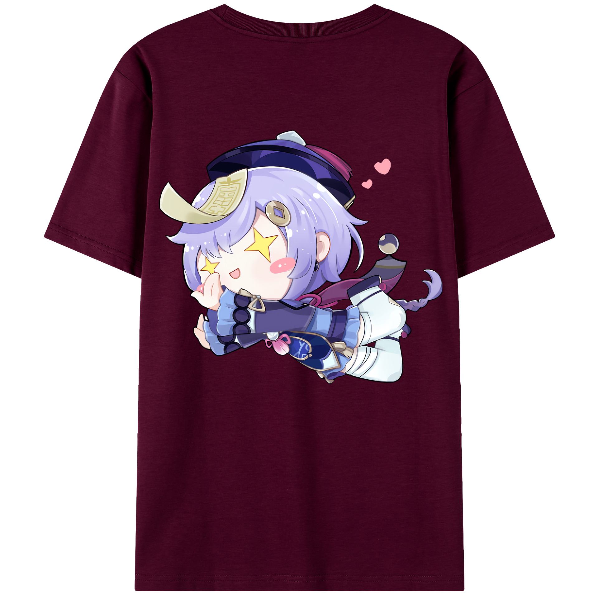 げんし神 七七 なな  genshin Nana レディース半袖Tシャツ(バックプリント)